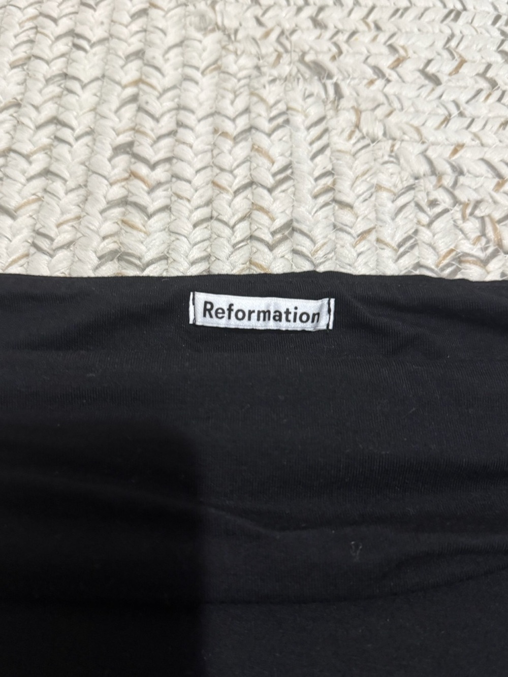 Reformation Cello Off Shoulder Ruched Knit Top - Picture 8 of 8